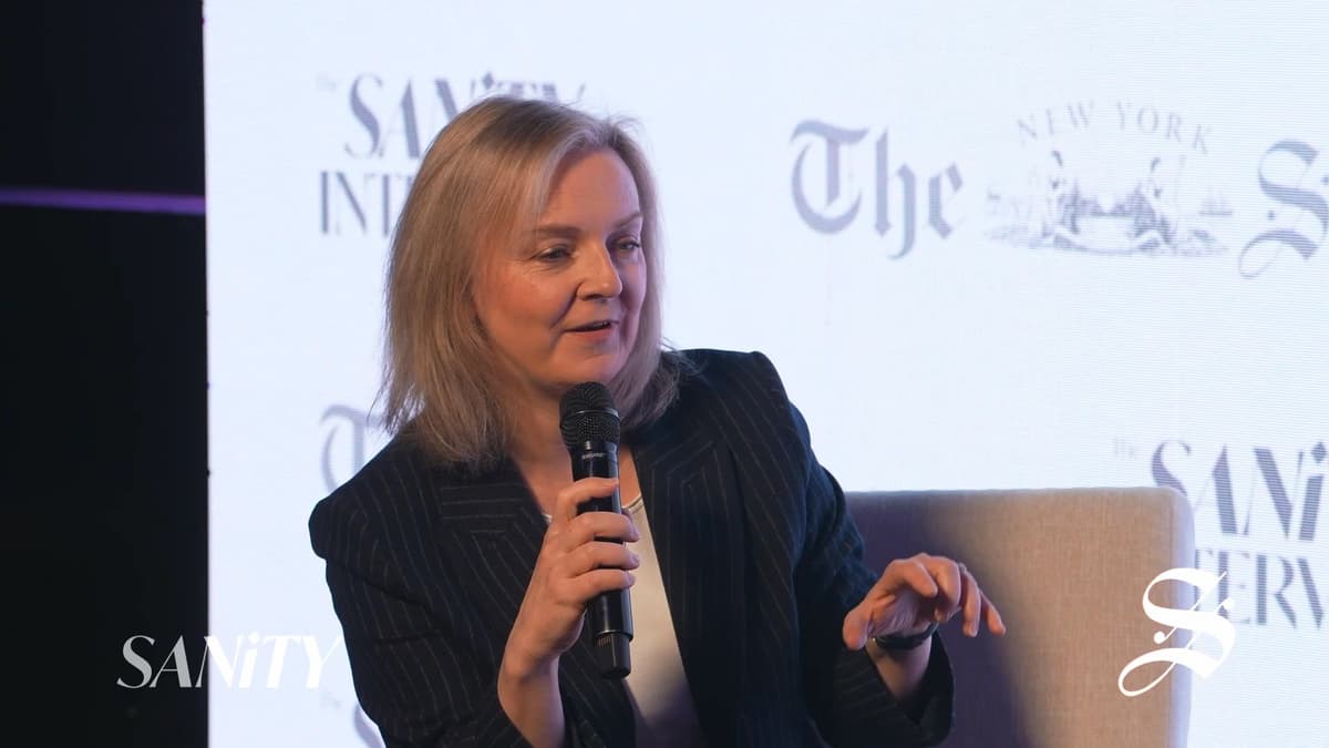 The Sanity Interview: Liz Truss
