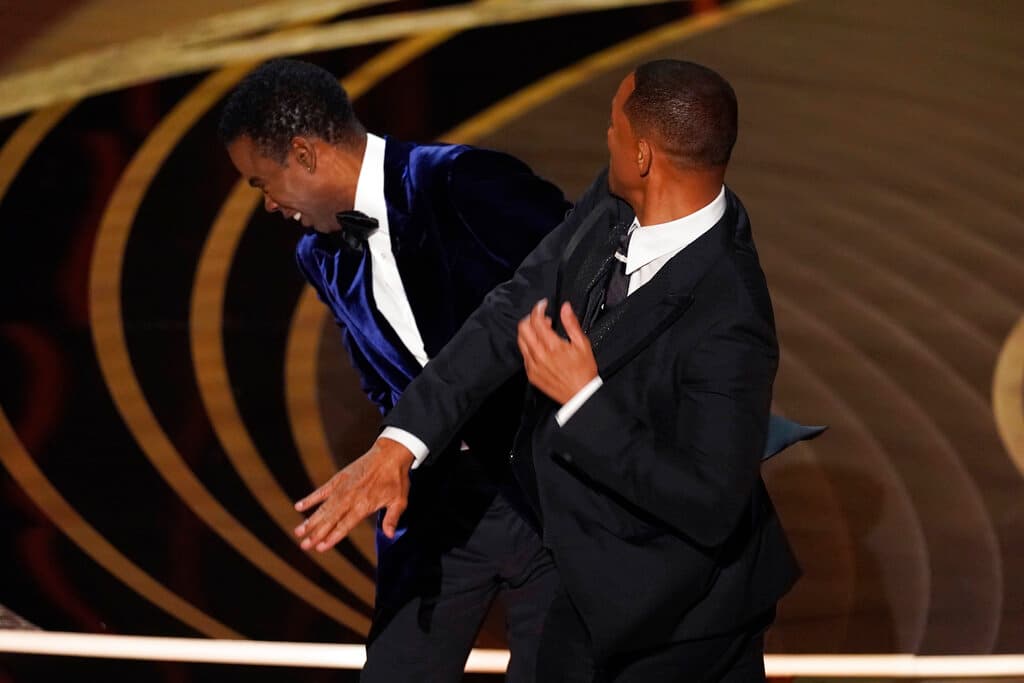 Featured image for Will Smith’s Oscars Slap Blurs Line Between Words, Violence