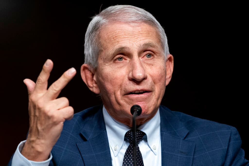 Anthony Fauci at Capitol Hill. 