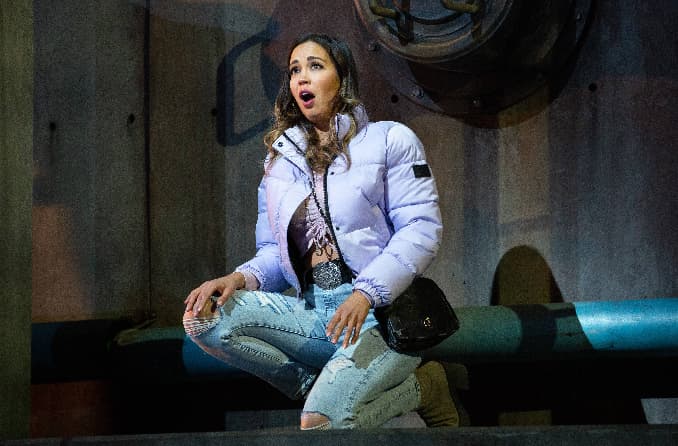Nadine Sierra in the title role of Donizetti's 'Lucia di Lammermoor.' Marty Sohl/Met Opera