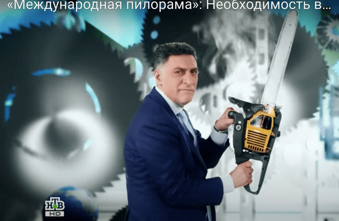 Russian TV presenter Tigran Keosayan. Photo via YouTube