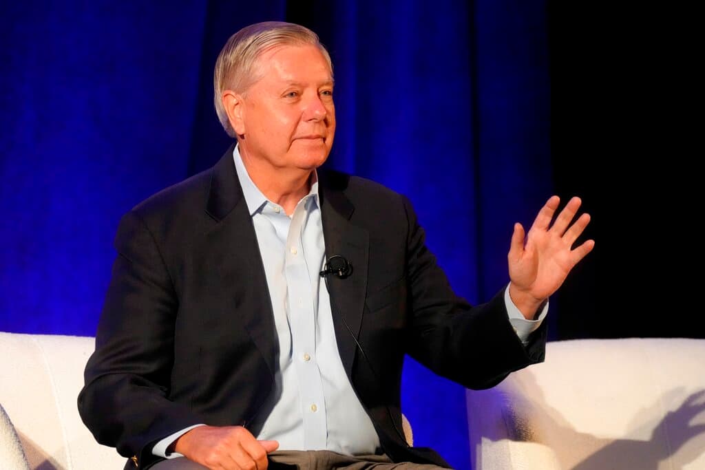 Senator Graham on August 18, 2022, at Columbia, South Carolina.