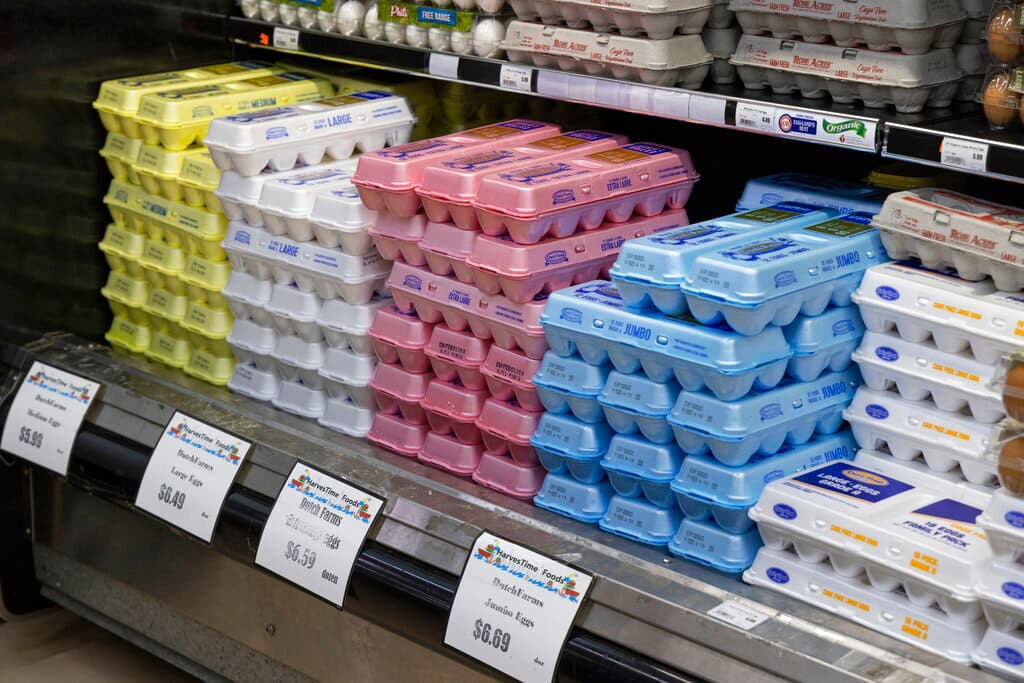 The Justice Department says that it reached a settlement to resolve egg price manipulation.