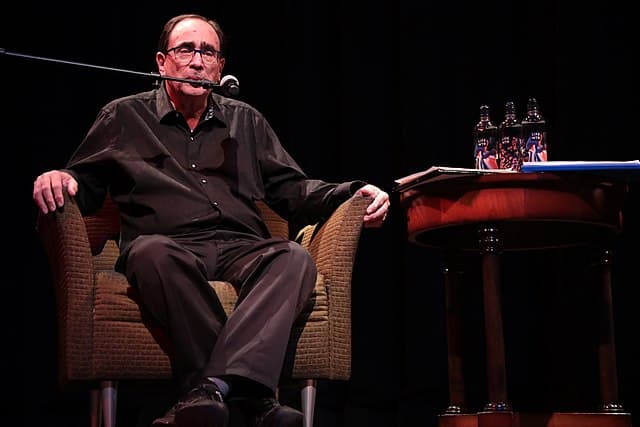 The author of the ‘Goosebumps’ series, R.L. Stine.
