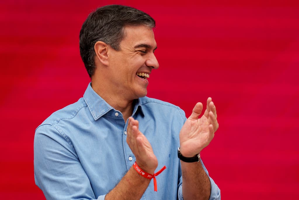 Prime Minister Sanchez at Madrid, July 24, 2023.