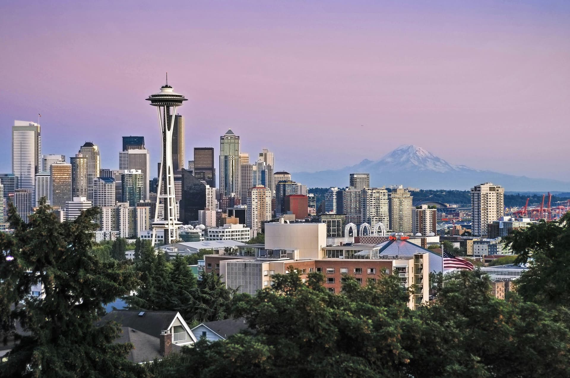 Seattle's skyline.