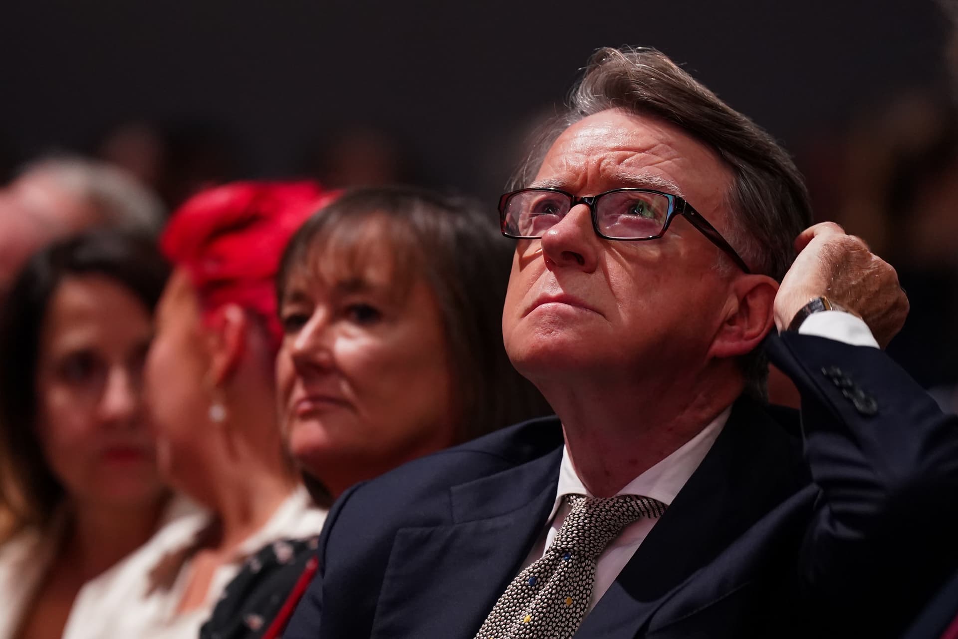 Lord Peter Mandelson at the Labour Party conference in 2023.