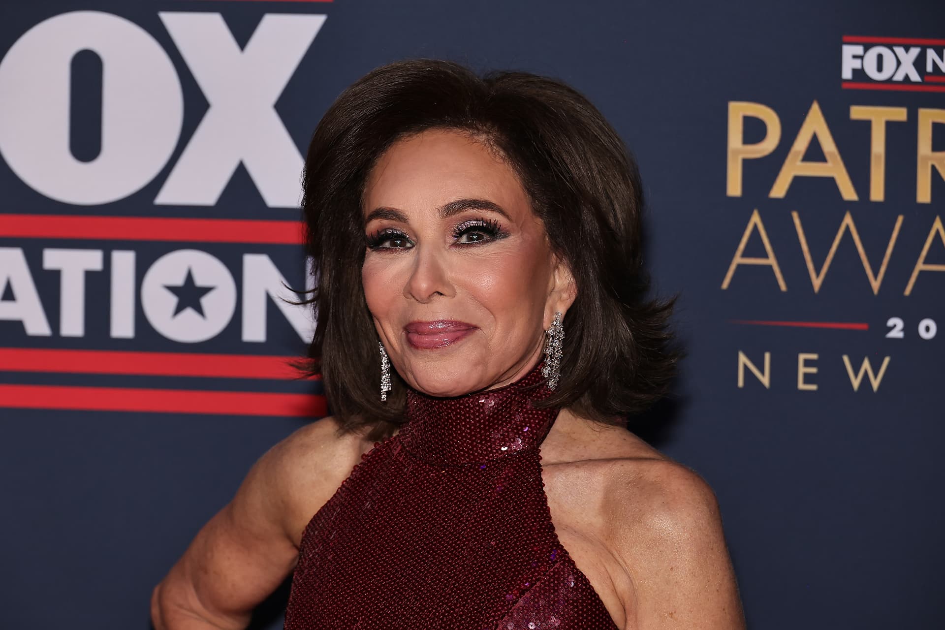 Jeanine Pirro attends FOX Nation's 2024 Patriot Awards at Tilles Center for the Performing Arts on December 5, 2024 at Greenvale, New York. 