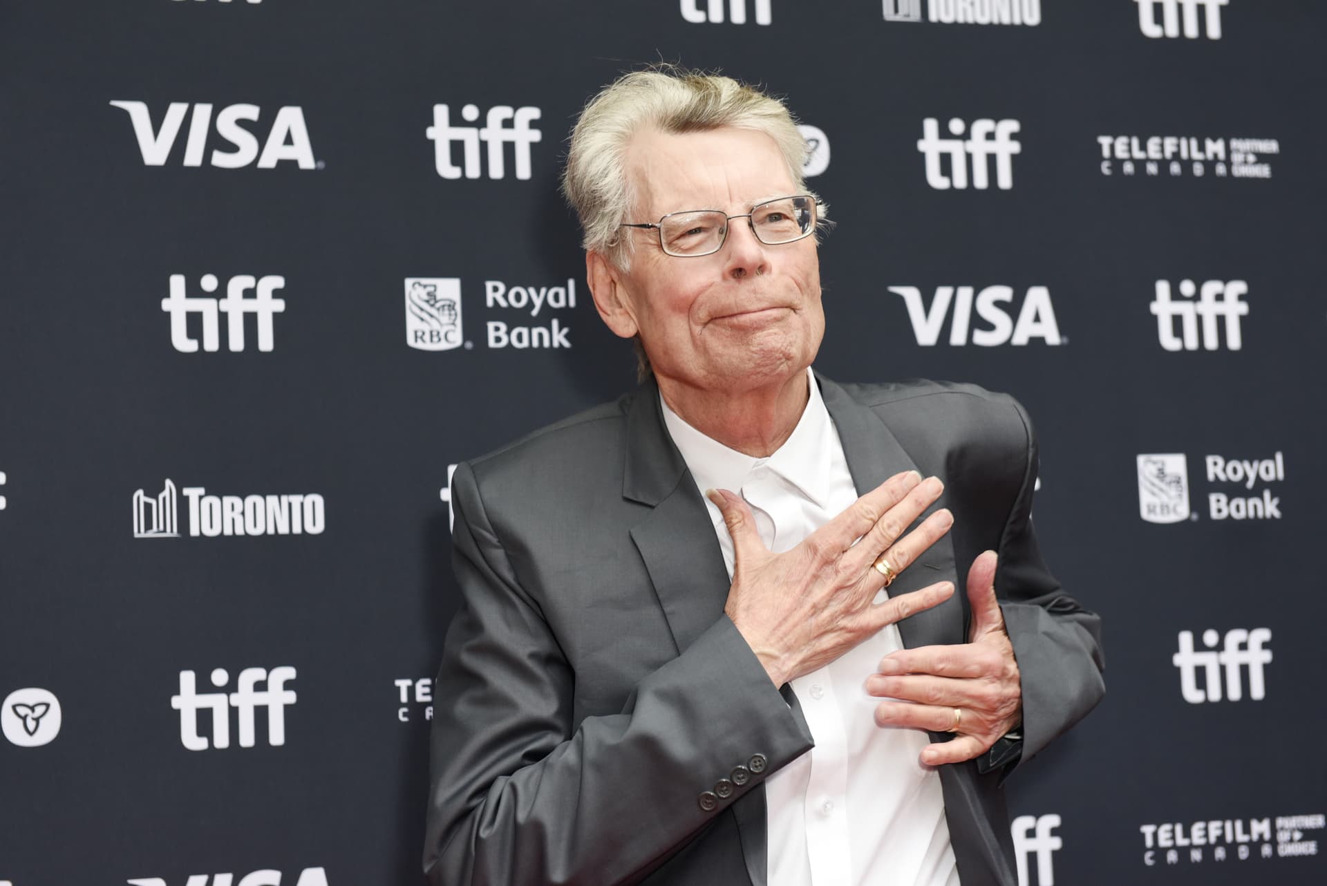 Stephen King on September 6, 2024 at Toronto.