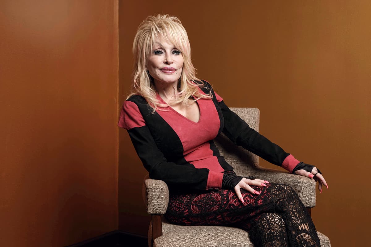 Dolly Parton pictured in October 2022. 