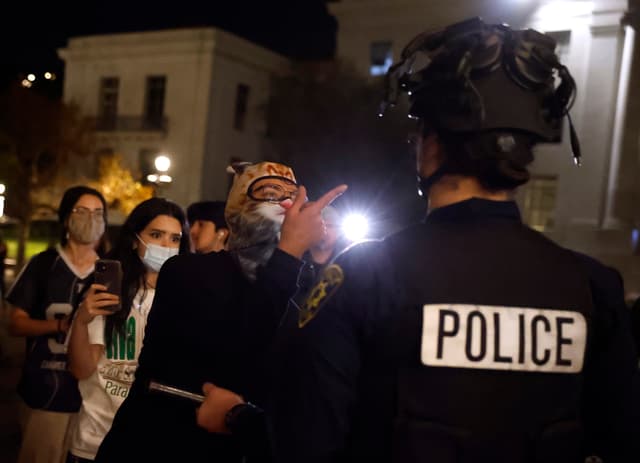 Turning Point USA Event at Berkeley Erupts in Chaos as Violent Left ...