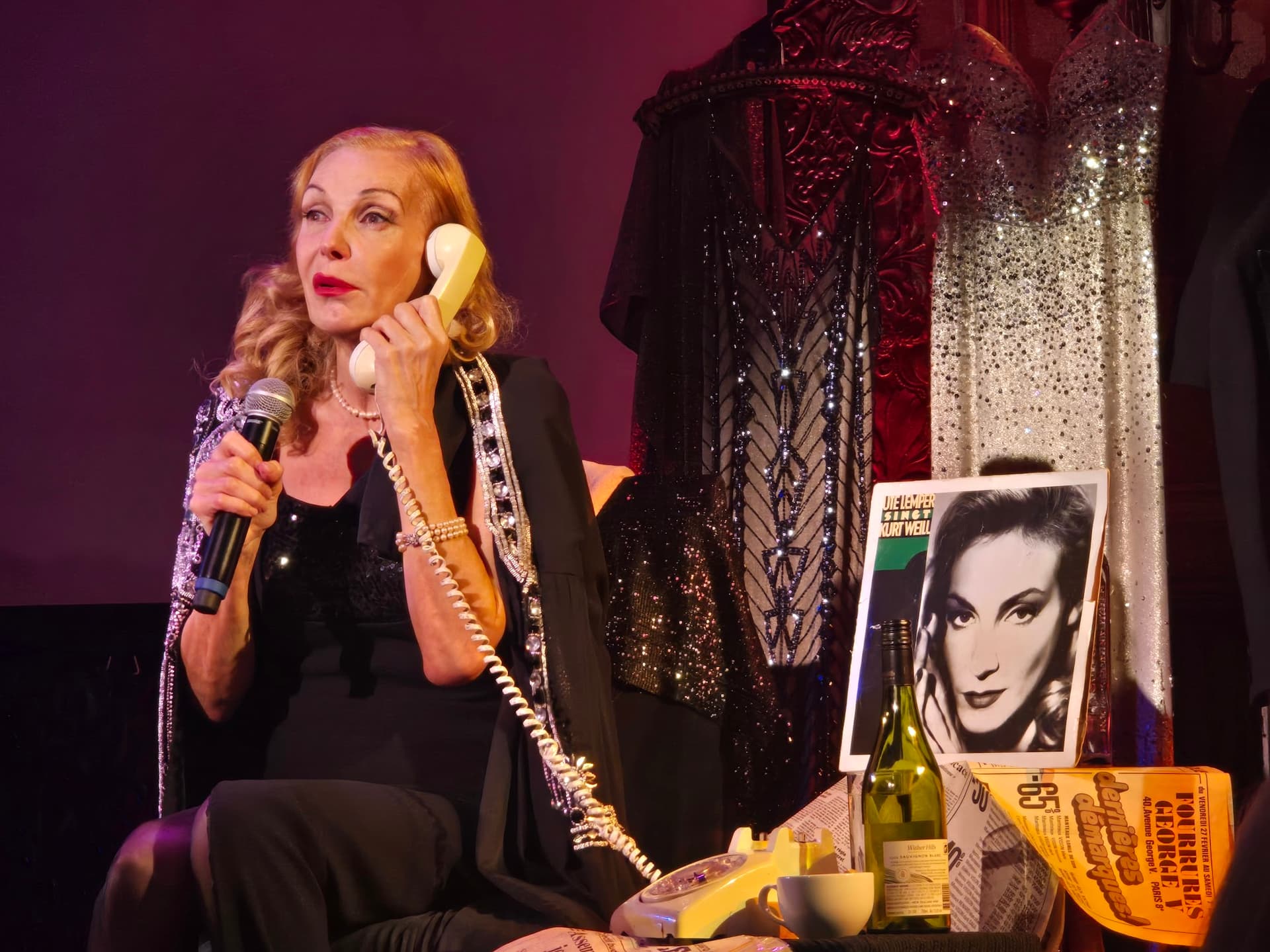 Ute Lemper at 54 Below.