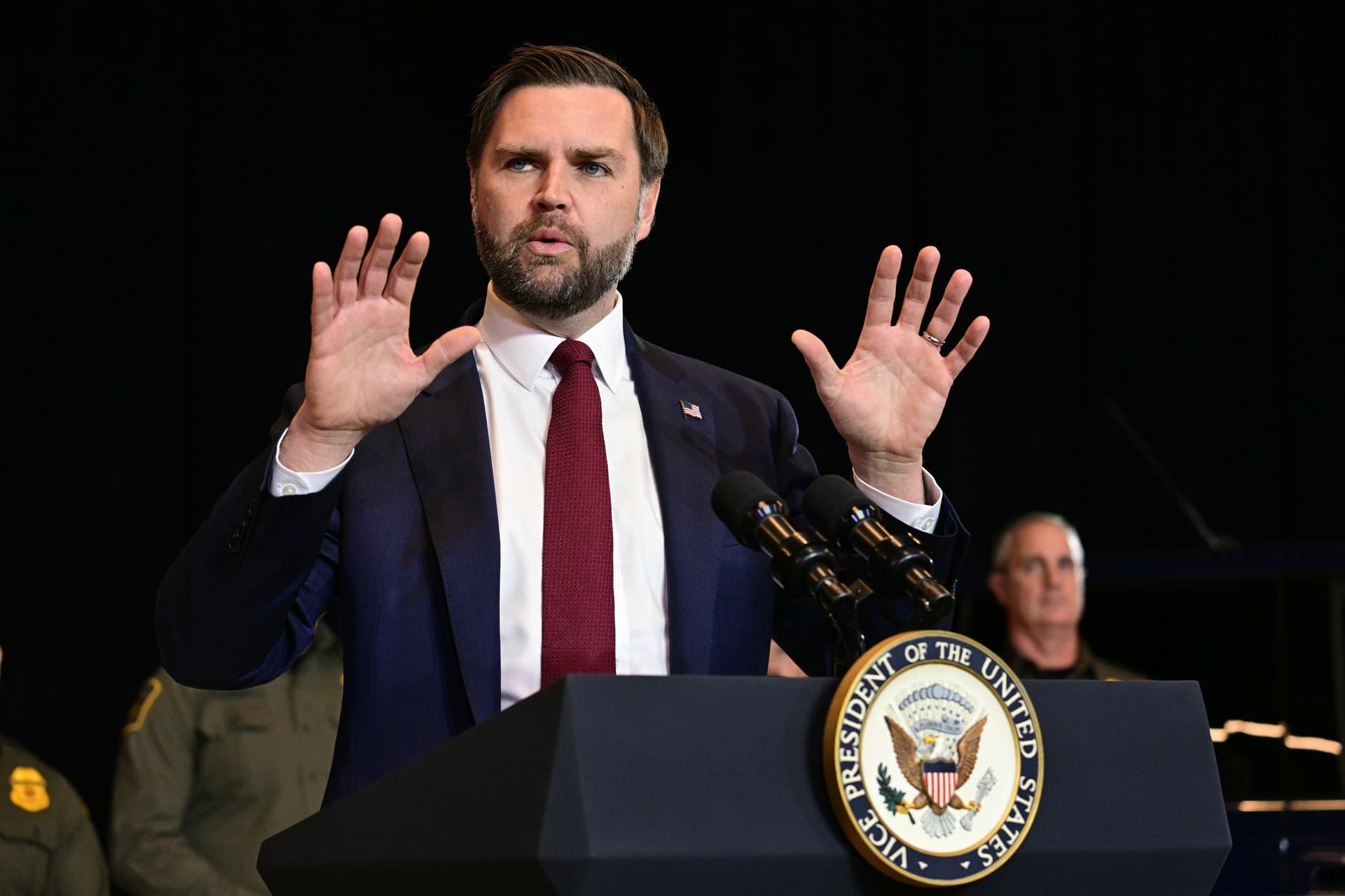 Vice President Vance on January 22, 2026 at Minneapolis, Minnesota. 