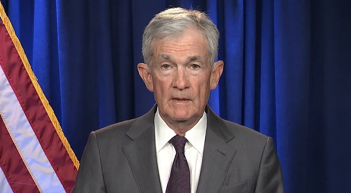 Jerome Powell, via Federal Reserve's X post.