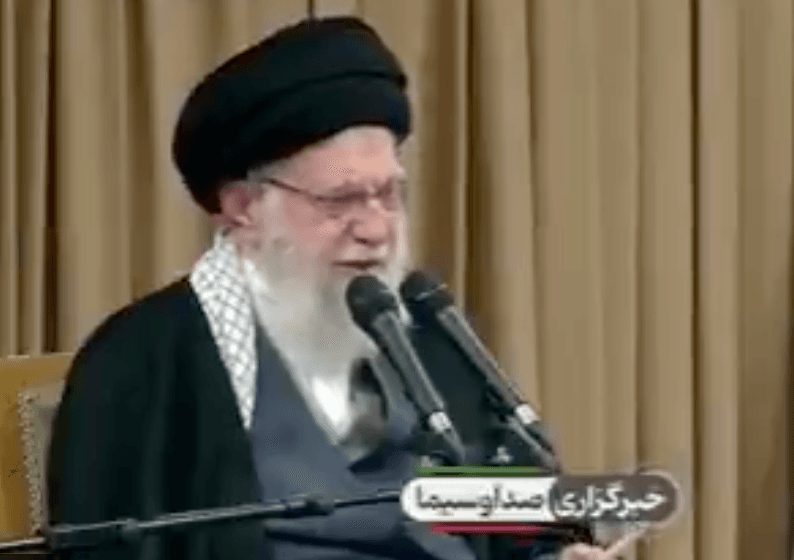 The Islamic Republic’s top leader, Ayatollah Ali Khamenei, is blaming President Trump for the uprising of Iranians. 