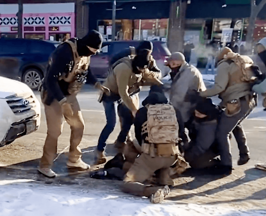 Pretti was recording the arrest of a woman on Saturday morning when a group of federal agents took him to the ground and two agents opened fire on Pretti.