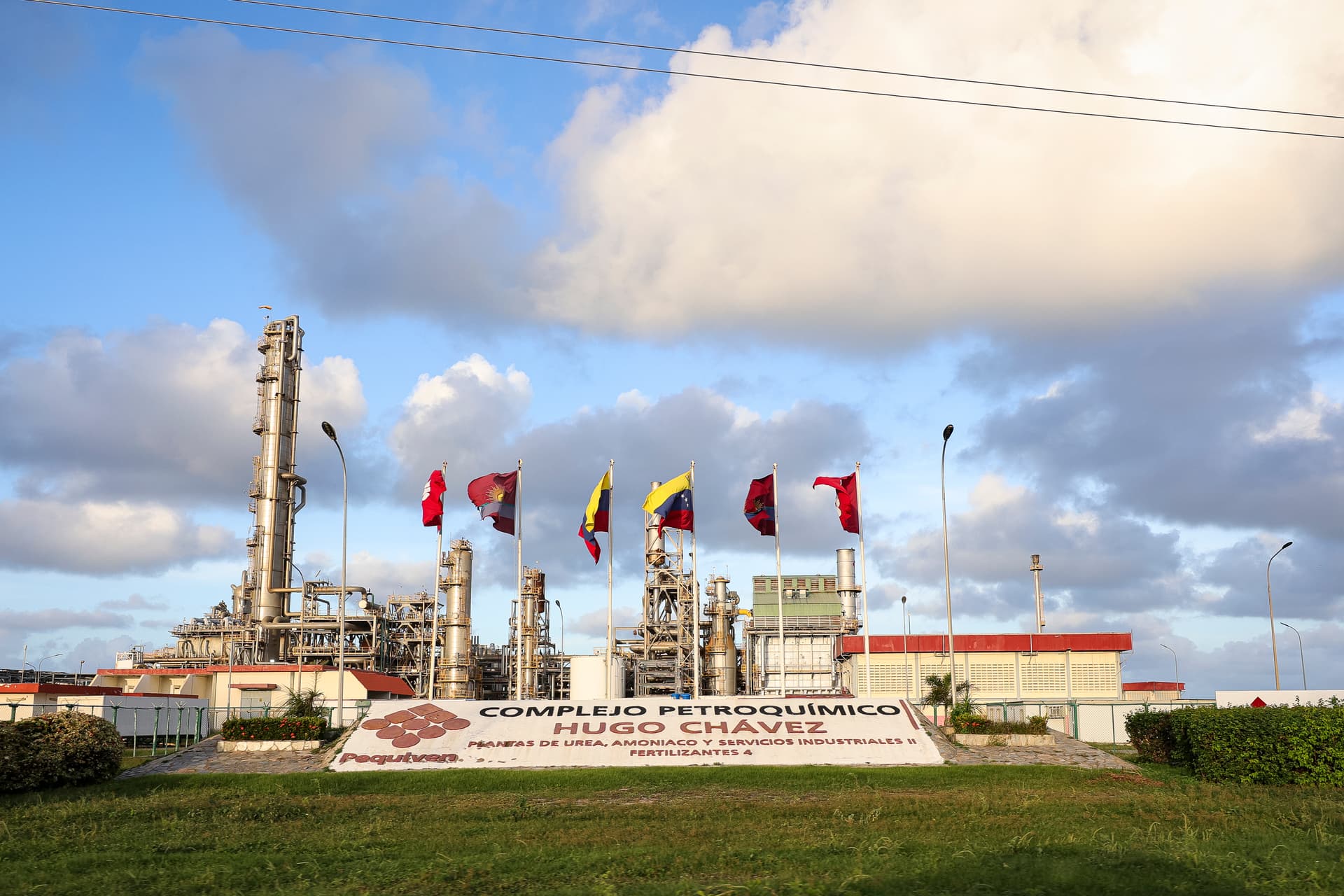 The Hugo Chávez petrochemical facilities of the 'El Palito' refinery on December 18, 2025 at Puerto Cabello, Venezuela. 