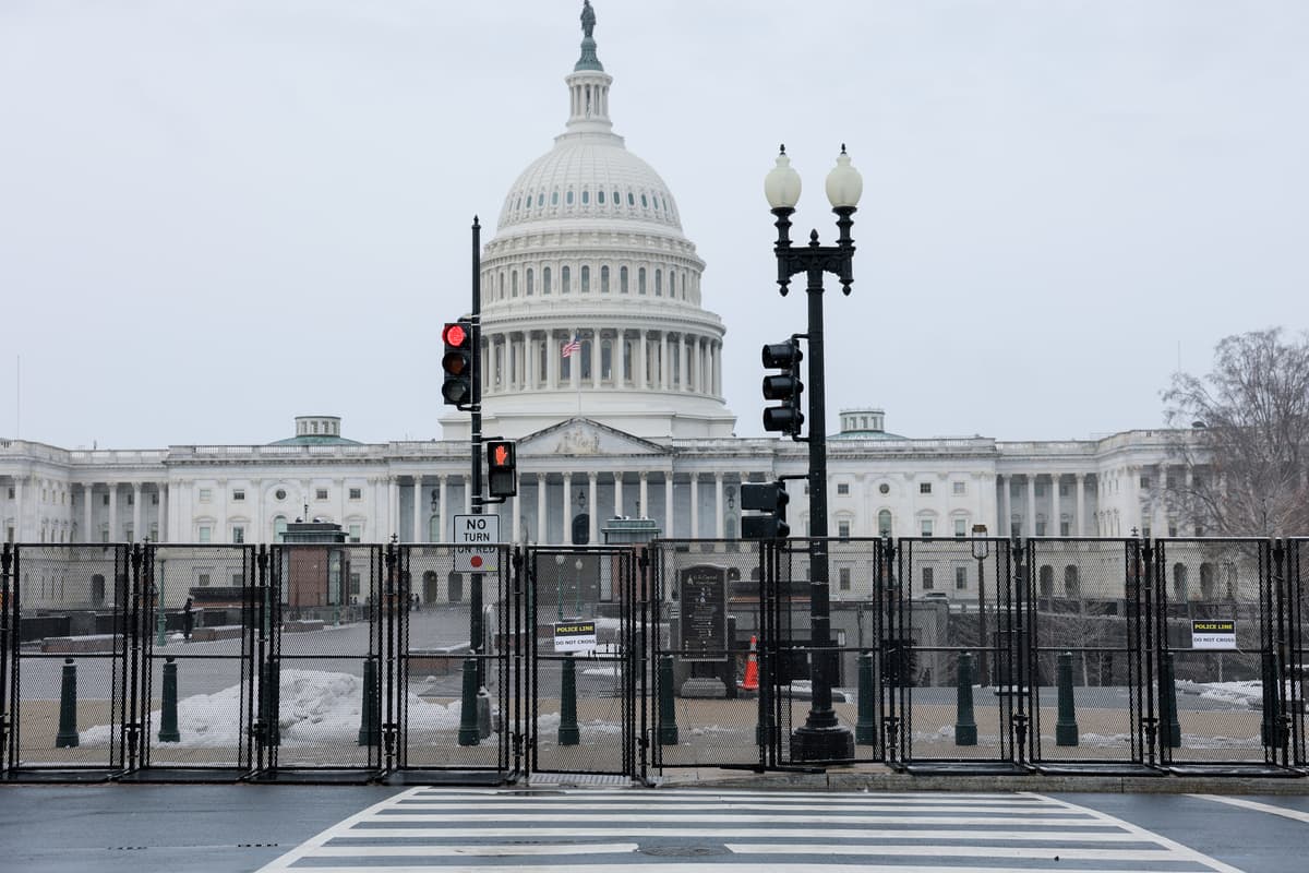 The U.S. Capitol Building on February 23, 2026 in Washington, D.C. 