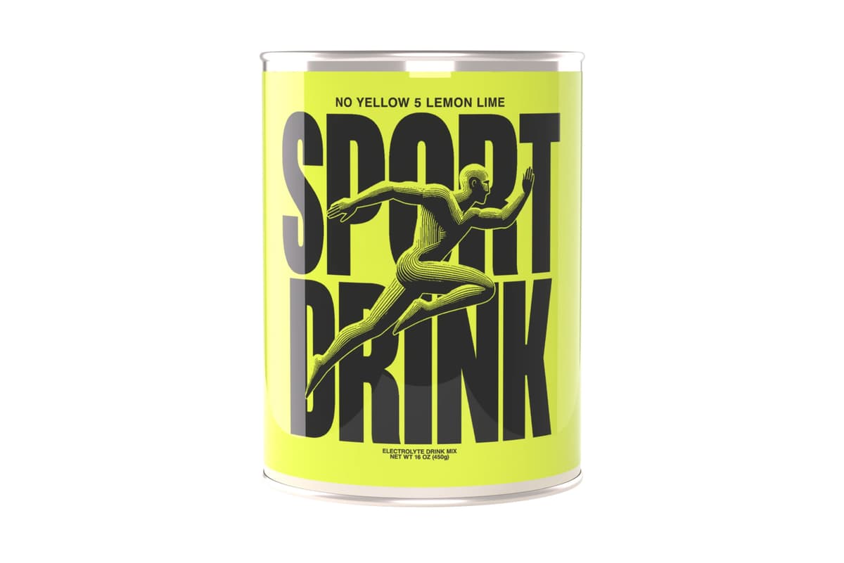Sport Drink can.
