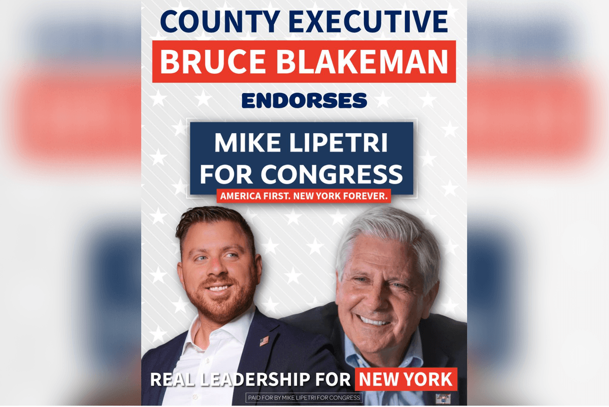 Mike LiPetri officially jumped in the race for a congressional seat on Tuesday, telling The New York Sun he is 'the next generation, commonsense Republican who has real skin in the game.' 