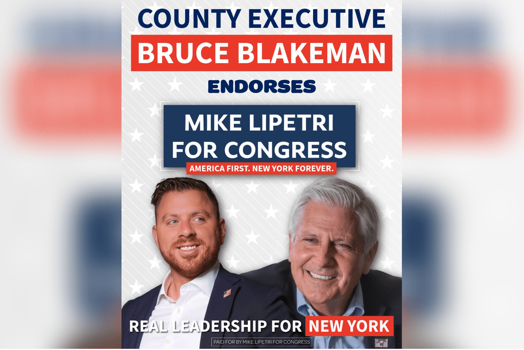 Mike LiPetri officially jumped in the race for a congressional seat on Tuesday, telling The New York Sun he is 'the next generation, commonsense Republican who has real skin in the game.' 