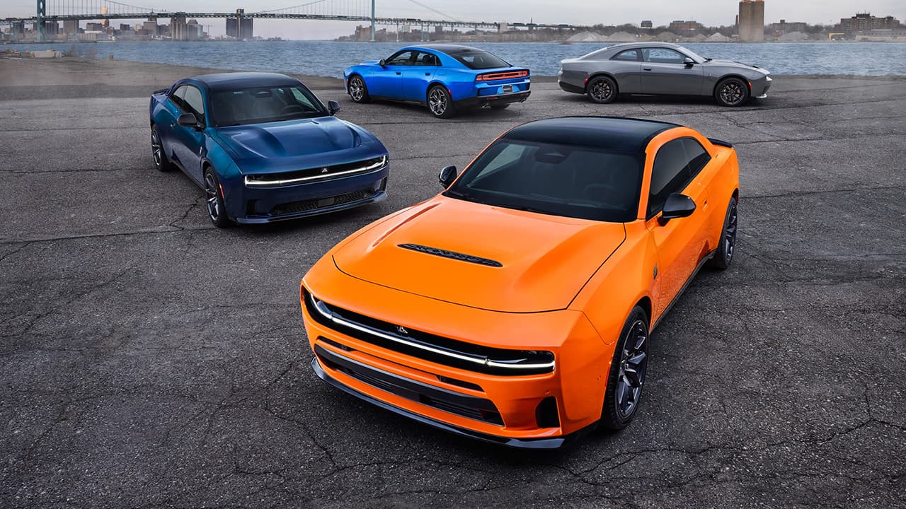 Dodge uses the same body to build electric and gas-powered models.