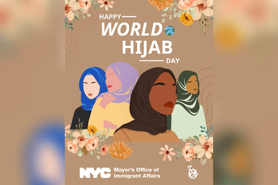 Mayor Zohran Mamdani's office of immigrant affairs shared a post on X to 'celebrate the faith, identity, & pride of Muslim women & girls around the world who choose to wear the hijab.'
