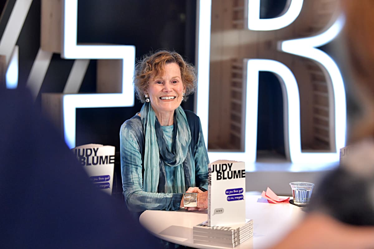 Judy Blume pictured in 2020.
