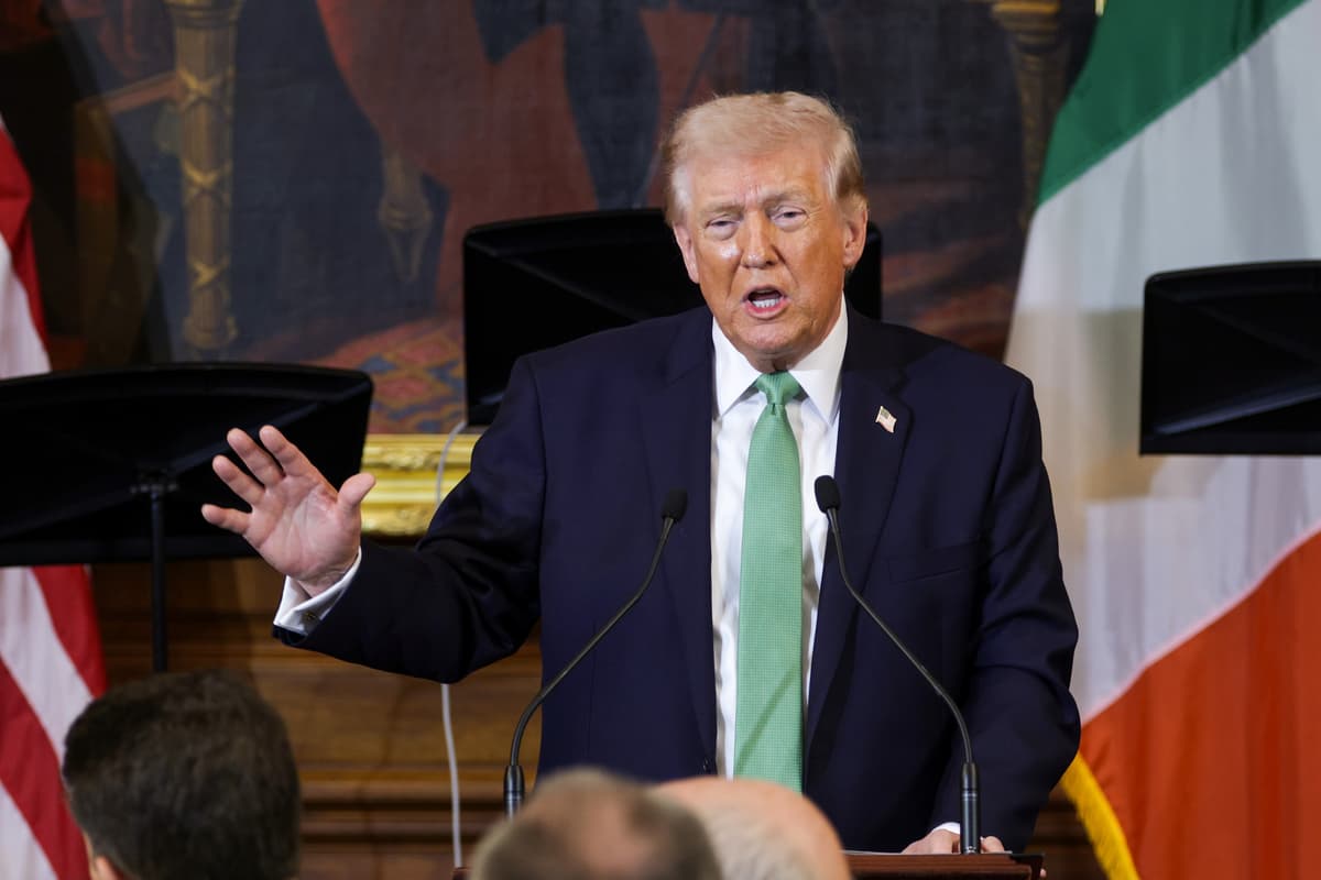 President Trump at the Capitol on March 17, 2026.
