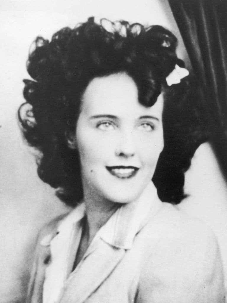 Elizabeth Short, known as 'the Black Dahlia.'