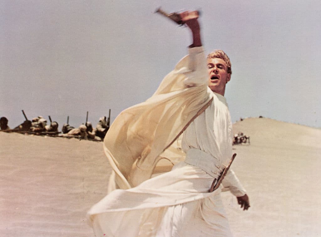 Peter O'Toole in 'Lawrence of Arabia.'