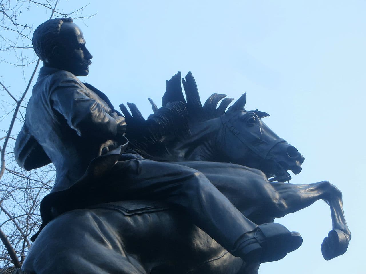 Anna Hyatt Huntington's sculpture of José Martí at New York City's Central Park.