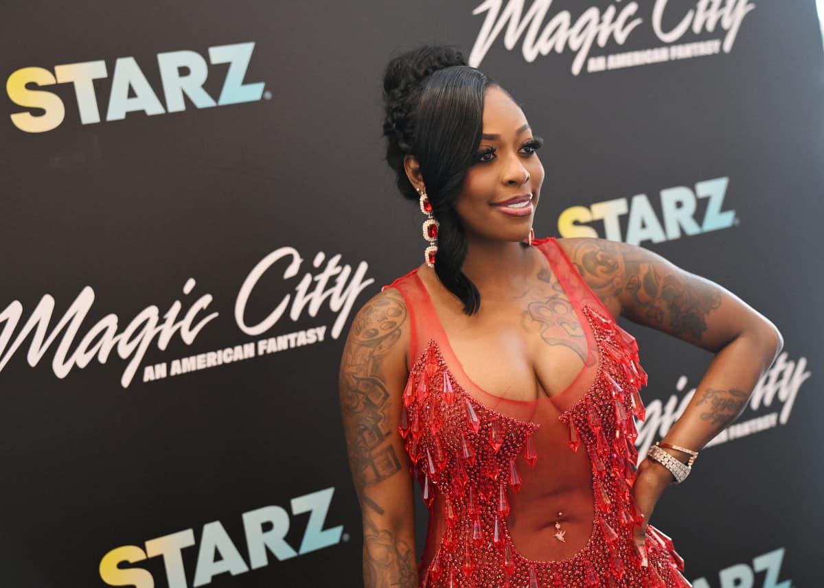 Performer Wifey Baby attends a screening of ‘Magic City: An American Fantasy’ at Atlanta on August 11, 2025.