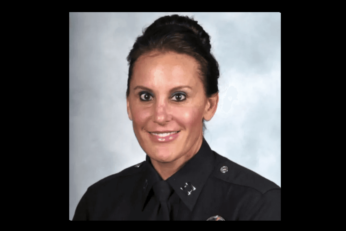 Former Commander Nicole Mehringer, identified as Nicole Alberca, in a photo from the Los Angeles Police Department’s website.