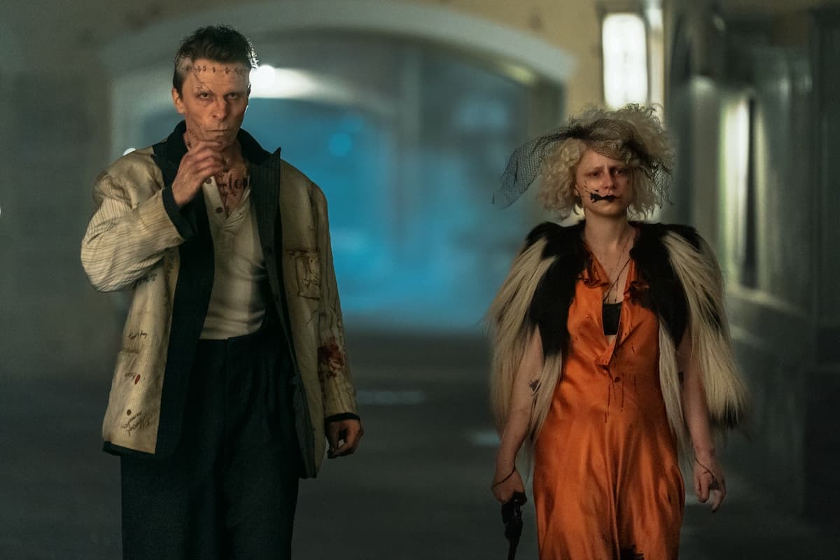 Christian Bale and Jessie Buckley in 'The Bride.'