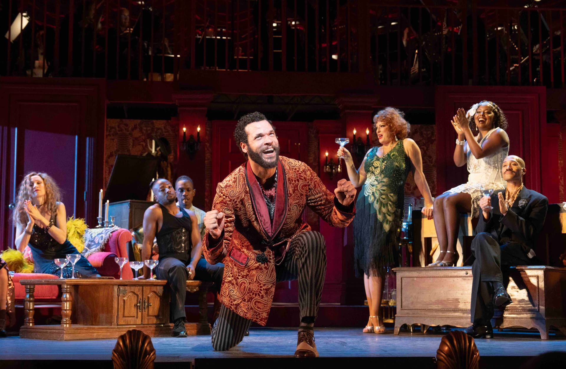 Jordan Donica in 'The Wild Party.'