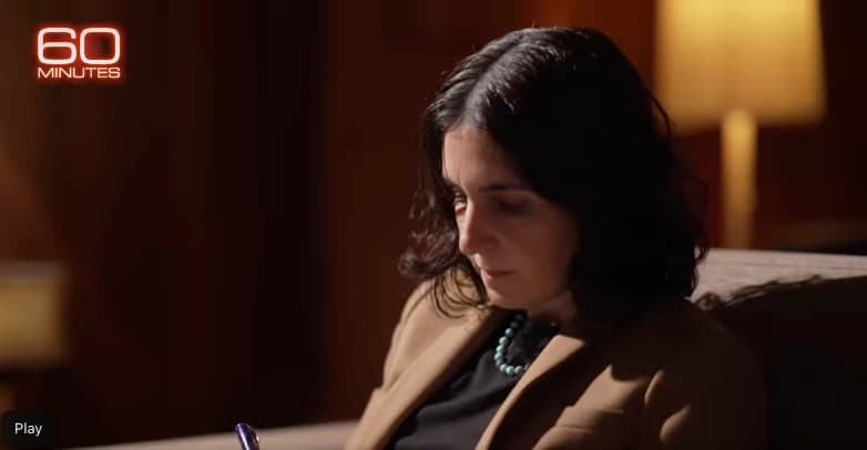 Biden official Mara Karlin on '60 Minutes.' 