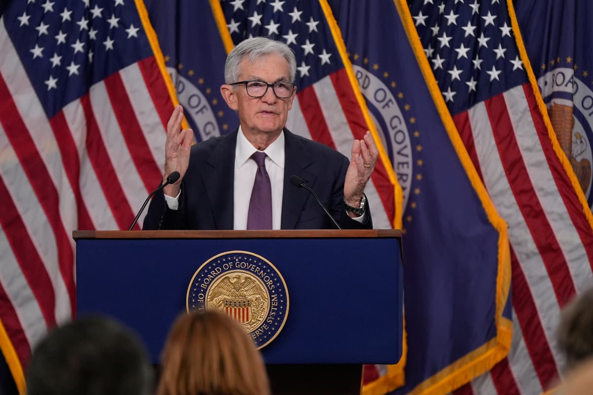 The Federal Reserve chairman, Jerome Powell, at a news conference on March 18, 2026. 