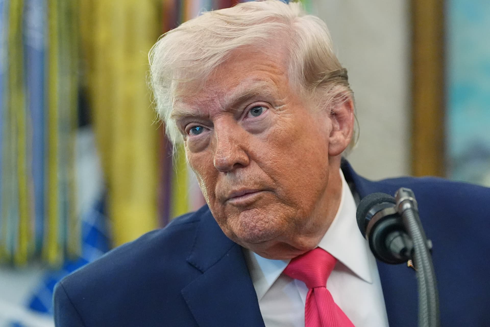 President Trump at the Oval Office, March 24, 2026.