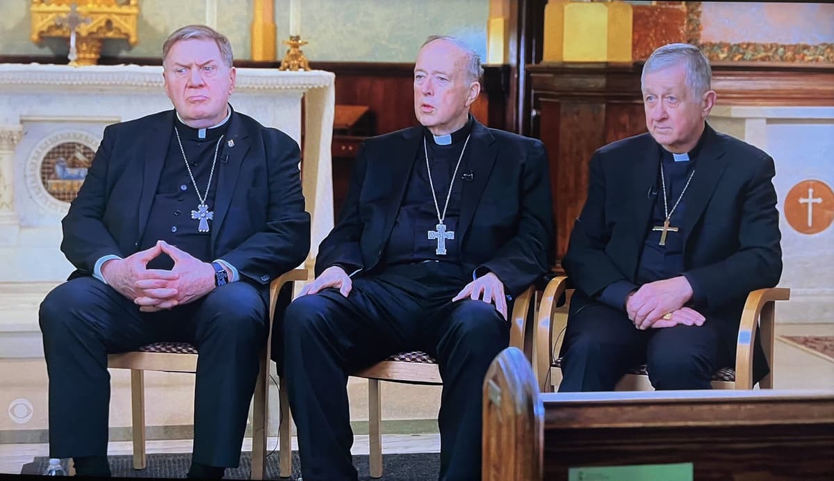 Three Catholic leaders are seen denouncing President Trump's Iran policy on '60 Minutes.' 