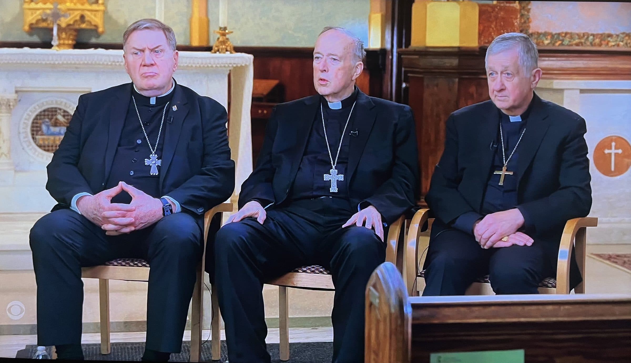 Three Catholic leaders are seen denouncing President Trump's Iran policy on '60 Minutes.' 