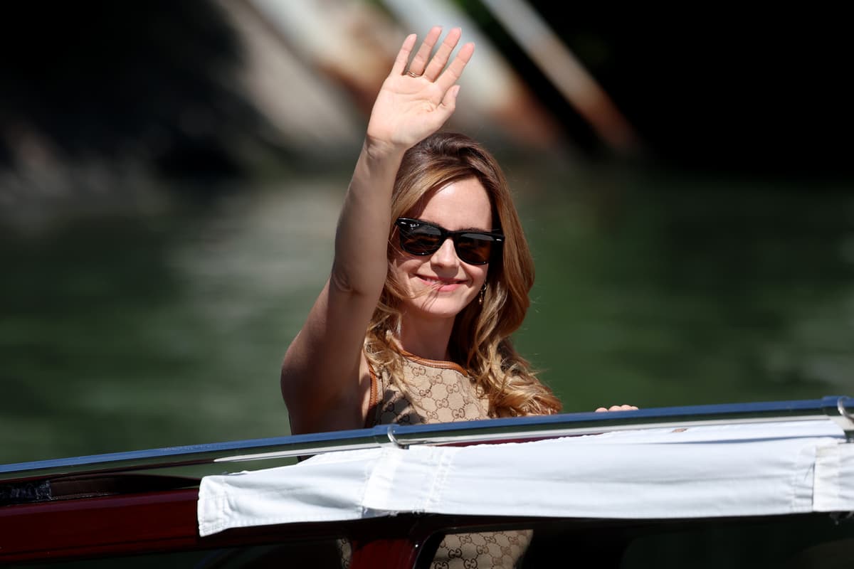 Emma Watson at the 2025 Venice Film Festival.