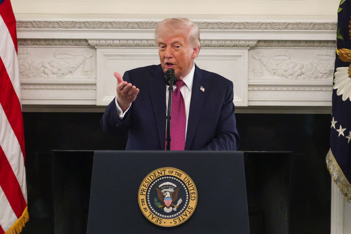 President Trump at the White House on April 21, 2026.
