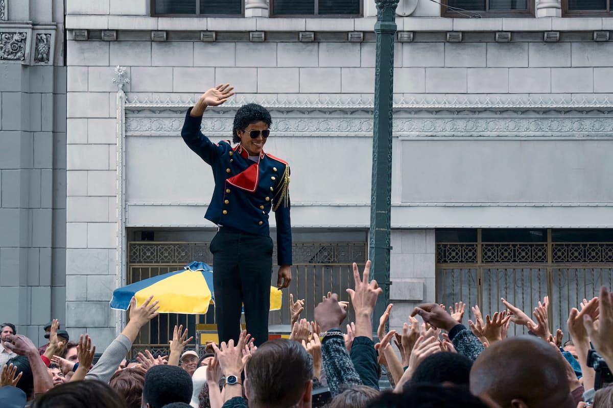 Jaafar Jackson as Michael Jackson in 'Michael.'