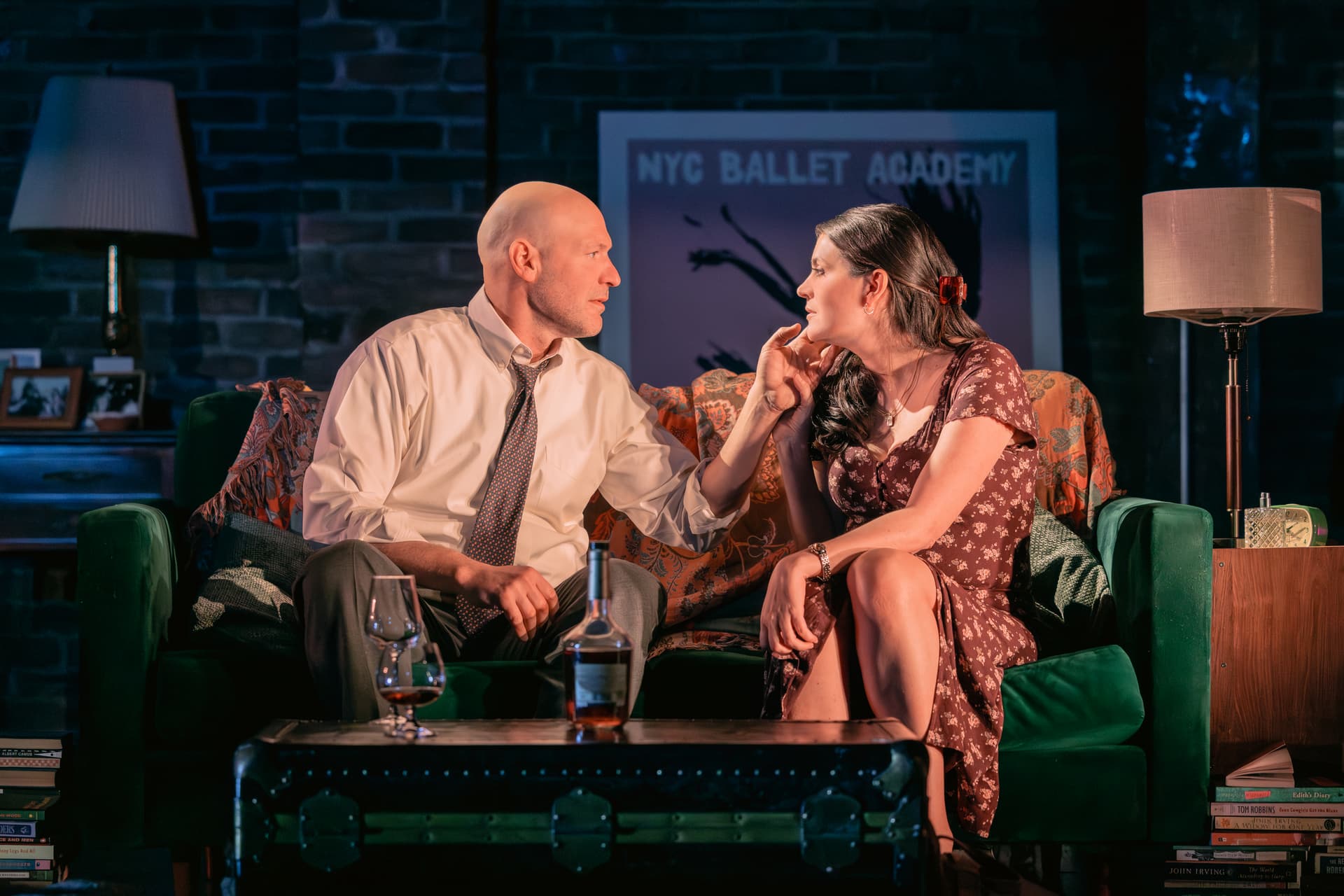 Corey Stoll and Cecily Strong in 'What Happened Was...'