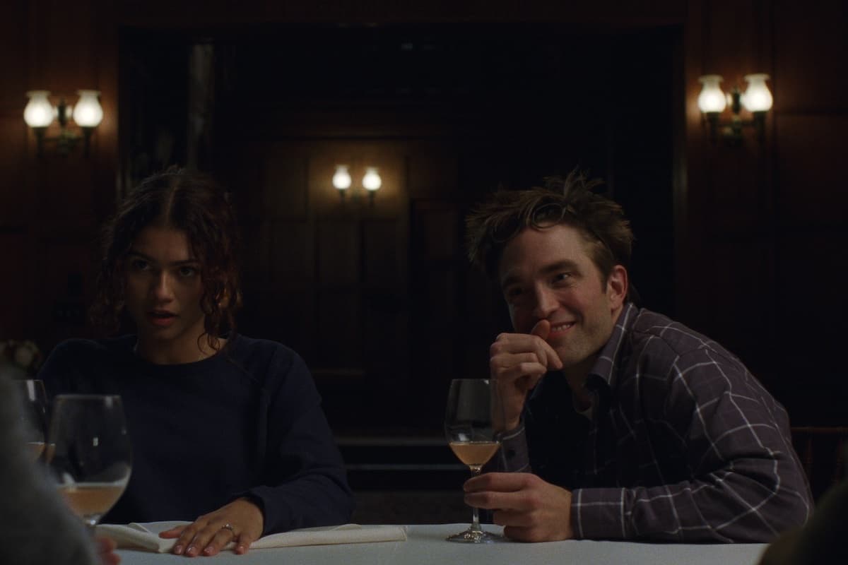 Zendaya and Robert Pattinson in 'The Drama.'