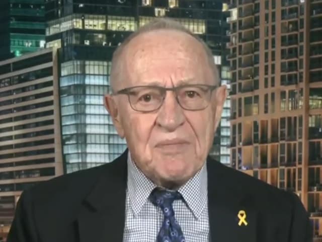 Lawyer Alan Dershowitz appears April 20, 2026, on the Mark Levin Show where he said “I’m now a Republican. So, Tucker Carlson’s my problem as well as your problem.”