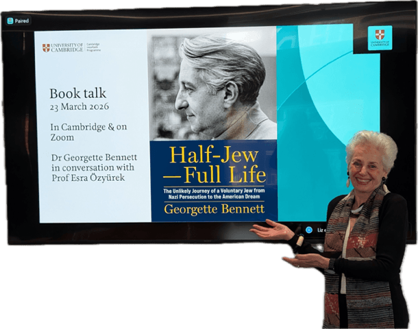 Georgette Bennett, author of 'Half-Jew — Full Life.'