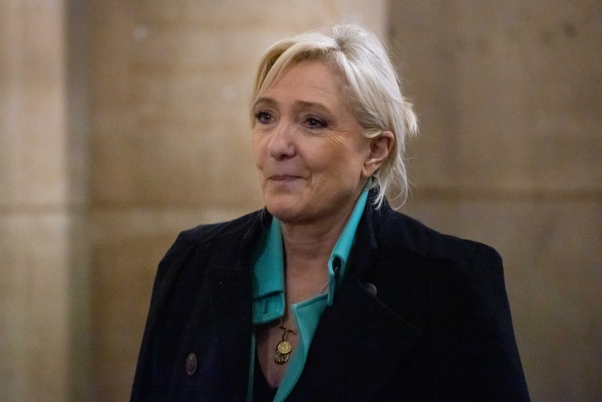 Marine Le Pen of the National Rally at Paris on February 10, 2026.