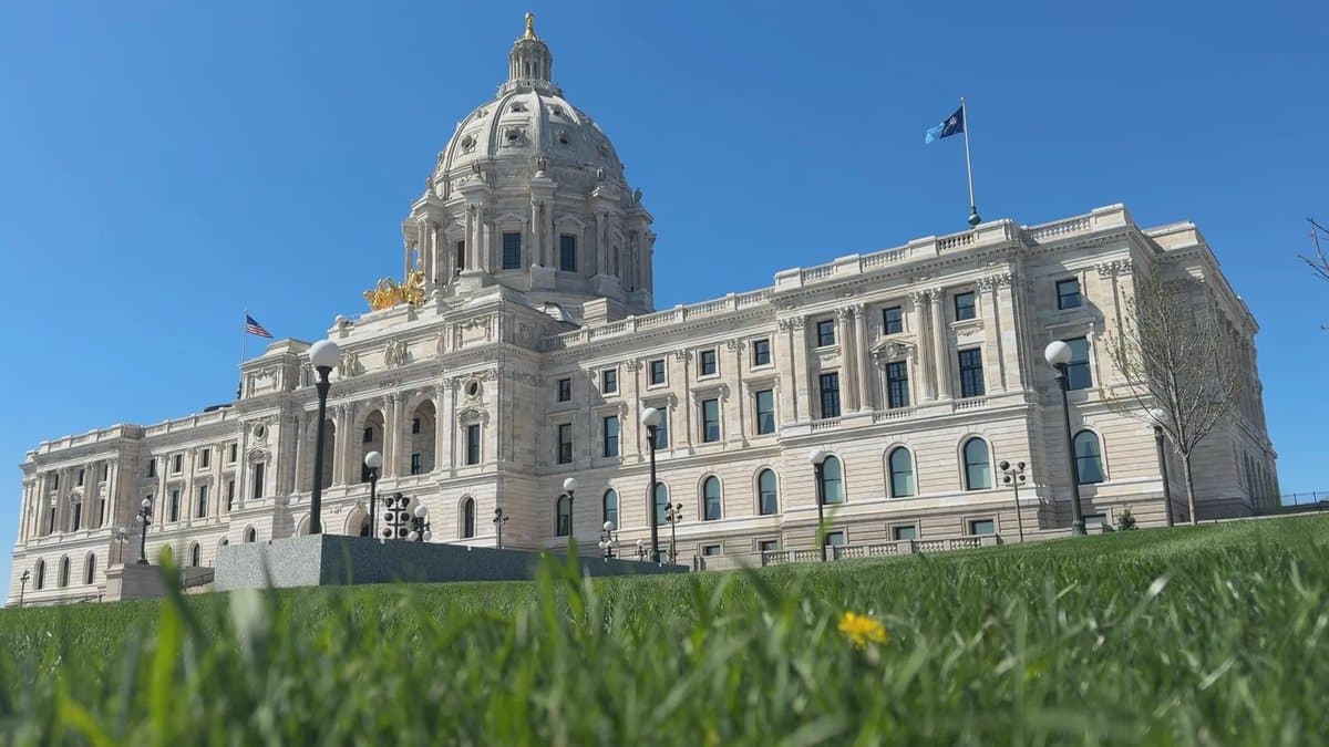 Minnesota, whose State Capitol is seen here, became the first state to require mental health warnings on social media sites.
